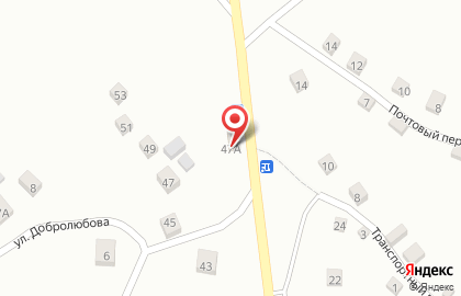 Продовольственный магазин Надежда на улице Иванова на карте