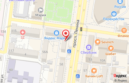 Ювелирный магазин 585 на проспекте Ленина, 56 на карте