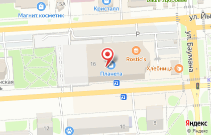 Магазин обуви и аксессуаров Лапоток на карте
