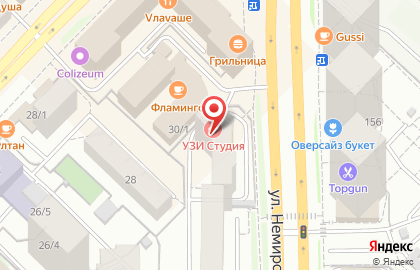 Экспертный медицинский центр УЗИ студия на улице Немировича-Данченко на карте