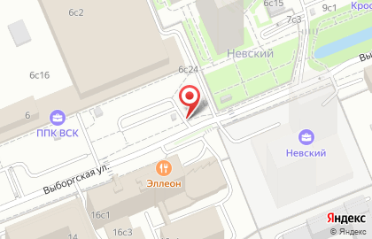 Сервисный центр Московский паркинг на улице Адмирала Макарова на карте