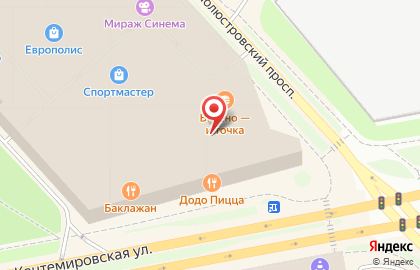 Кафе ВафлиЙогурт на Полюстровском проспекте на карте