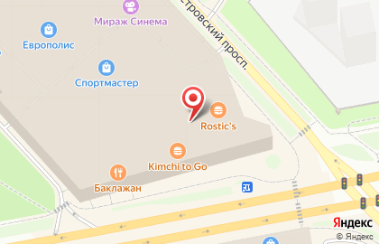 Бар крафтового пива Beer Addicts Syndicate на Полюстровском проспекте на карте