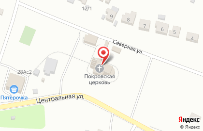 Храм Покрова Пресвятой Богородицы, д. Ерино на карте