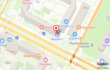Сервисный центр mobile71.ru на карте