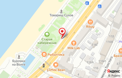 Родник на улице Максима Горького на карте