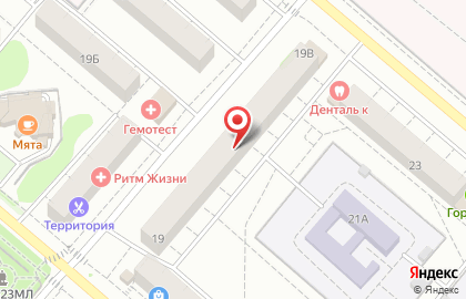 Продуктовый магазин Родничок на улице Жуковского на карте