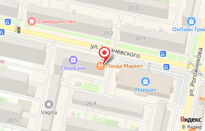 Магазин СтройМаг на улице Тухачевского на карте