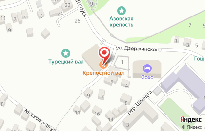 Ресторан Крепостной вал на карте