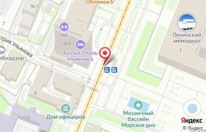 Киоск печатной продукции Первая полоса в Ленинском районе на карте