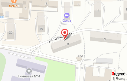 ЗАО Банкомат, АКБ Транскапиталбанк на улице Лермонтова на карте