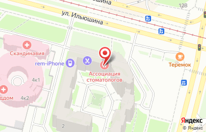 Ассоциация стоматологов Санкт-Петербурга на карте