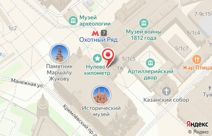 Часовня Иверской иконы Божией Матери у Воскресенских ворот на карте