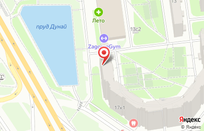 Центр социального обслуживания Бирюлёво Восточное в Восточном Бирюлево на карте
