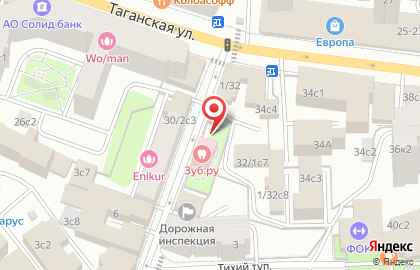 Поликлиника.ру м.Таганская на карте