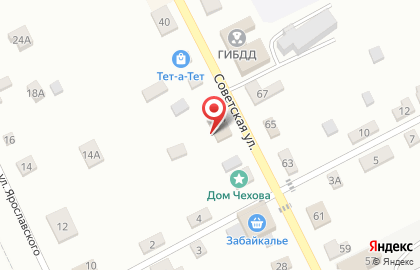 Дамский Угодник в Чите на карте