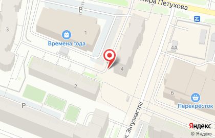 Ателье мод Север на карте