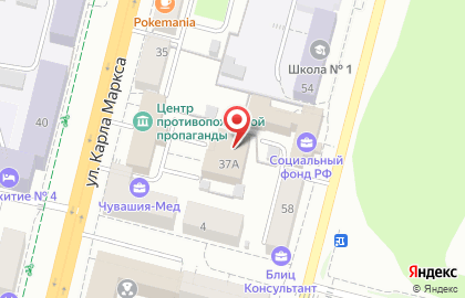 ВДПО на улице К.Маркса на карте