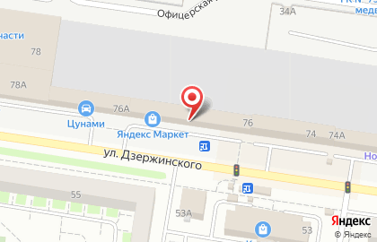 Рекламно-производственная компания Лига в Автозаводском районе на карте