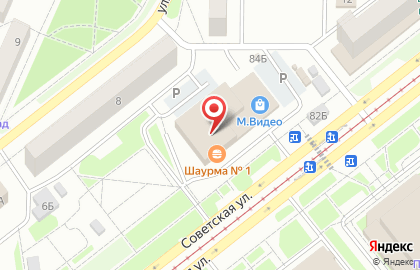 Пункт приема батареек Мегаполисресурс на Советской улице на карте