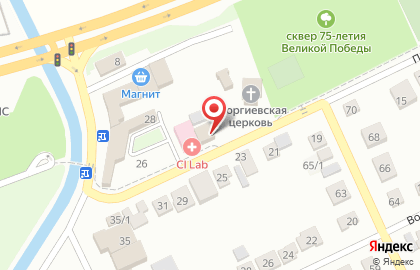 Медицинский центр Долголет на Пластунской улице на карте