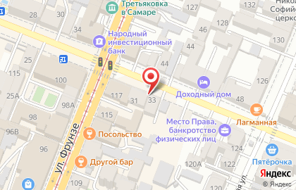 Ателье Золотые ручки на Некрасовской улице на карте