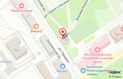 Городской танцевальный клуб Ритм на карте