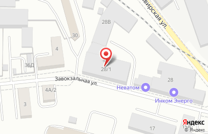 Банкомат УралТрансБанк на Завокзальной улице на карте