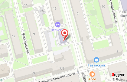 Детский сад №53 в Василеостровском районе на карте