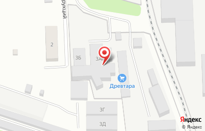 Древтара на карте