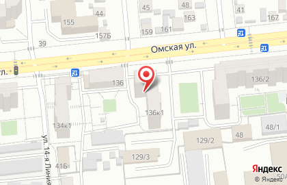 Бар в Омске на карте
