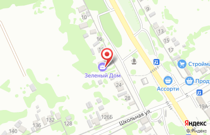 Компания Зеленый Дом на Центральной улице на карте