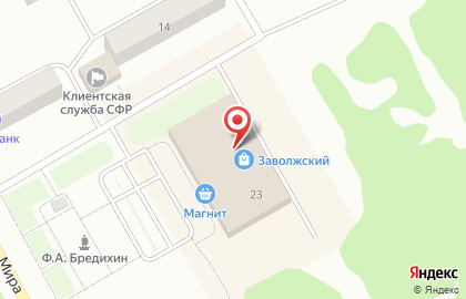 Супермаркет DNS на улице Мира на карте