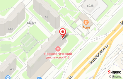 Образовательный центр Шахматная школа №1 на метро Новопеределкино на карте