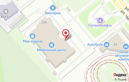 Торговый дом Аскона в Курчатовском районе на карте