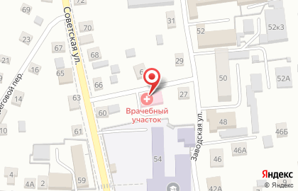 Майминская районная больница на Советской улице на карте