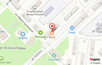 Магазин Мамина радость во Владивостоке на карте