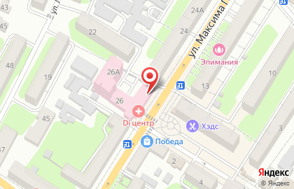Ателье Злата на улице Максима Горького на карте