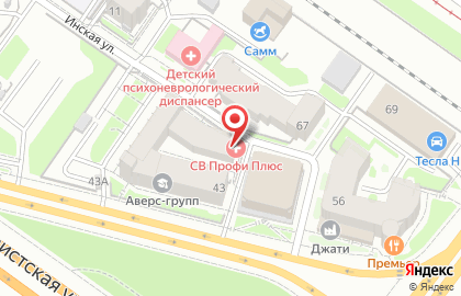 Сибирский инновационный профцентр на карте