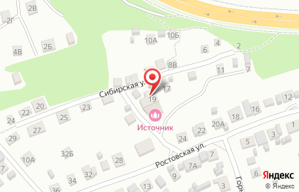 Сауна Источник на карте