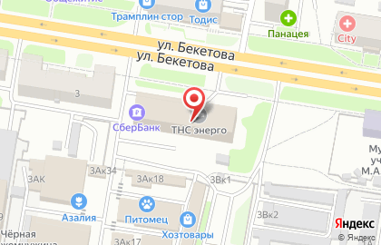 РЕСО-Гарантия, ОСАО на улице Бекетова на карте