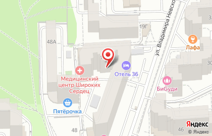 Школа-студия танца SelikaDANCE на улице Владимира Невского на карте