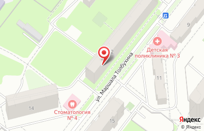 Торговая компания в Орджоникидзевском районе на карте