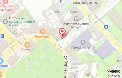 Агентство наружной рекламы БТИ реклама на карте