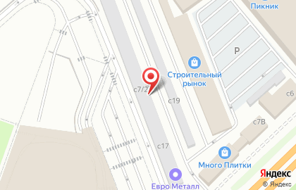 Модная плитка на Западной улице на карте