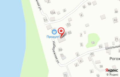 Центральная районная больница на Набережной улице на карте