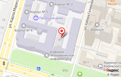Искра на улице Пушкина на карте