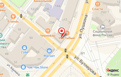 Ювелирный ломбард ГОСТ на улице Пушкина на карте
