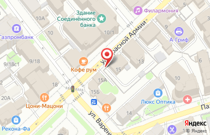 Производственная компания Эльбрус на улице Красной Армии на карте