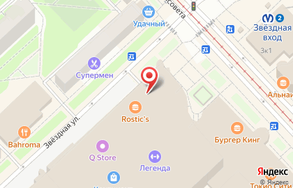 Суши-бар MrSushi в Московском районе на карте